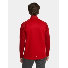 Craft Sport Long Sleeve Shirt Squad 2.0 Halfzip (ergonomic design, high elasticity) red Men