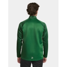 Craft Sport Long Sleeve Shirt Squad 2.0 Halfzip (ergonomic design, high elasticity) green Men