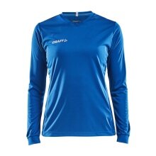 Craft Sport Long Sleeve Shirt (Jersey) Squad Solid - high elasticity, ergonomic design - royal blue Women