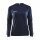 Craft Sport Long Sleeve Shirt (Jersey) Squad Solid - high elasticity, ergonomic design - navy blue Women