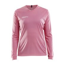 Craft Sport Long Sleeve Shirt (Jersey) Squad Solid - high elasticity, ergonomic design - pink Women