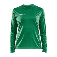 Craft Sport Long Sleeve Shirt (Jersey) Squad Solid - high elasticity, ergonomic design - green Women