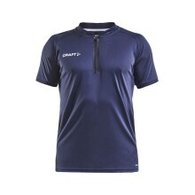 Craft Sport Polo Pro Control Impact (light, breathable) navy blue/white Men