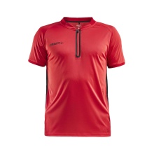 Craft Sport Polo Pro Control Impact (light, breathable) red/black Men