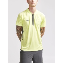 Craft Sport Polo Pro Control Impact (light, breathable) lime/grey Men