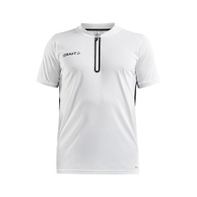 Craft Sport Polo Pro Control Impact (light, breathable) white/black Men