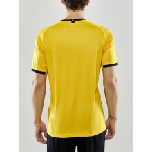 Craft Sport T-shirt (Jersey) Progress 2.0 Graphic Jersey - light, functional and stretch material - yellow/black Men