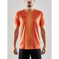 Craft Sport T-shirt (Jersey) Progress 2.0 Graphic Jersey - lightweight, functional and stretch material - orange/black Men