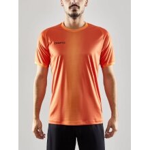 Craft Sport T-shirt (Jersey) Progress 2.0 Graphic Jersey - lightweight, functional and stretch material - orange/black Men