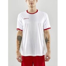 Craft Sport T-shirt (Jersey) Progress 2.0 Graphic Jersey - light, functional and stretch material - white/red Men