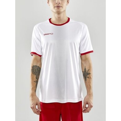 Craft Sport T-shirt (Jersey) Progress 2.0 Graphic Jersey - light, functional and stretch material - white/red Men