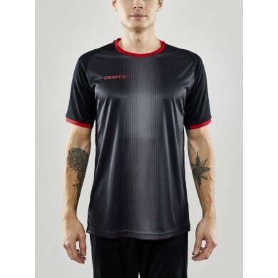 Craft Sport T-shirt (Jersey) Progress 2.0 Graphic Jersey - lightweight, functional and stretch material - black/red Men