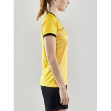 Craft Sport-Shirt (Jersey) Progress 2.0 Graphic Jersey - light, functional and stretch material - yellow/black Women