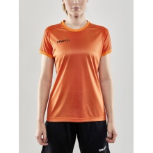 Craft Sport-Shirt (Jersey) Progress 2.0 Graphic Jersey - lightweight, functional and stretch material - orange/black Women