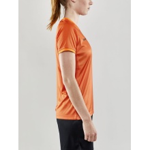 Craft Sport-Shirt (Jersey) Progress 2.0 Graphic Jersey - lightweight, functional and stretch material - orange/black Women