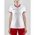 Craft Sport-Shirt (Jersey) Progress 2.0 Graphic Jersey - light, functional and stretchy material - white/red Women