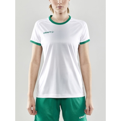 Craft Sport-Shirt (Jersey) Progress 2.0 Graphic Jersey - light, functional and stretch material - white/green Women