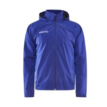 Craft Evolve Rain Jacket (lightweight, wind and water repellent, hood) cobalt blue Men