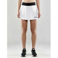 Craft Sport-Rock Squad Skirt - light, functional and stretchy material, with inner slip - white Women