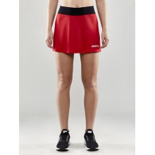 Craft Sport-Rock Squad Skirt - light, functional and stretch material, with inner slip - red Women