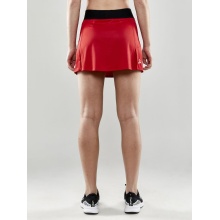 Craft Sport-Rock Squad Skirt - light, functional and stretch material, with inner slip - red Women