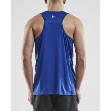 Craft Sport-Tank Rush Singlet (100% Polyester) sleeveless cobalt blue Men