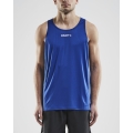 Craft Sport-Tank Rush Singlet (100% Polyester) sleeveless cobalt blue Men