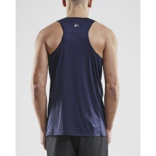 Craft Sport-Tank Rush Singlet (100% Polyester) sleeveless navy blue Men