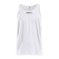 Craft Sport-Tank Rush Singlet (100% Polyester) sleeveless white Men