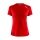 Craft Sport-Shirt Community Function (100% Polyester, quick-drying) red Women