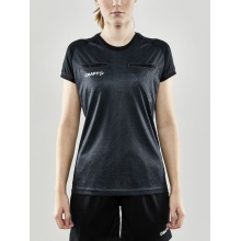 Craft Sport-Shirt Evolve Referee (rec. Polyester, Mesh Inserts) black Women