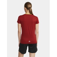 Craft Sport-Shirt Extend Jersey (rec. Polyester, Mesh Inserts) burgundy Women