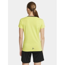 Craft Sport-Shirt Extend Jersey (rec. Polyester, Mesh Inserts) yellow Women