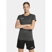 Craft Sport-Shirt Extend Jersey (recycled Polyester, Mesh Inserts) asphalt grey Women