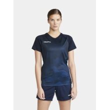 Craft Sport-Shirt (Jersey) Premier Fade Jersey (rec. Polyester, V-neck) navy blue Women