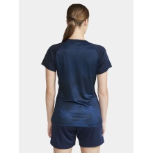 Craft Sport-Shirt (Jersey) Premier Fade Jersey (rec. Polyester, V-neck) navy blue Women