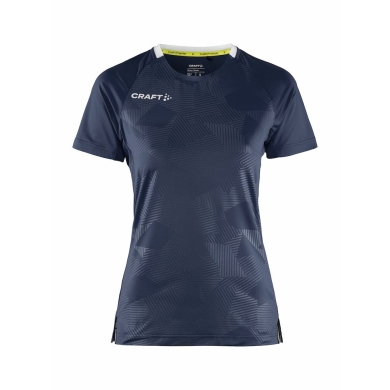 Craft Sport-Shirt (Jersey) Premier Solid Jersey (rec. Polyester, high elasticity) navy blue Women