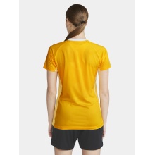 Craft Sport-Shirt (Jersey) Premier Solid Jersey (rec. Polyester, high elasticity) yellow Women