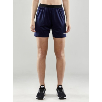 Craft Sports Shorts (Short) Evolve - light, elastic waistband with drawstring, without side pockets - navy blue Women