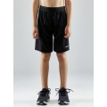 Craft Sports Shorts (Short) Evolve - lightweight, elastic waistband with drawstring, without side pockets - black Kids