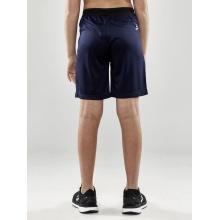 Craft Sports Shorts (Short) Evolve Zip Pocket - lightweight, zip pockets - navy blue Kids