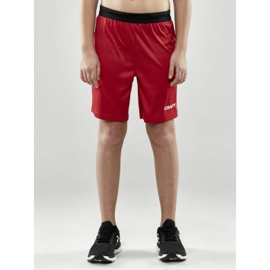 Craft Sports Shorts (Shorts) Progress 2.0 - classic design, made of stretch material - red children