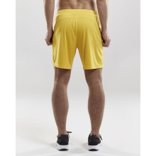 Craft Shorts (Shorts) Squad Solid - without inner shorts, elastic material - yellow Men