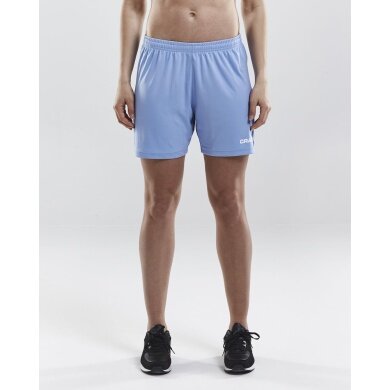 Craft Sports Shorts (Short) Squad Solid - without inner shorts, elastic material - light blue Women