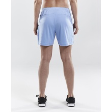 Craft Sports Shorts (Short) Squad Solid - without inner shorts, elastic material - light blue Women