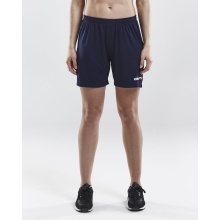 Craft Sports Shorts (Short) Squad Solid - without inner shorts, elastic material - navy blue Women