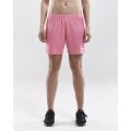 Craft Sports Shorts (Short) Squad Solid - without inner shorts, elastic material - pink Women