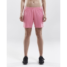 Craft Sports Shorts (Short) Squad Solid - without inner shorts, elastic material - pink children