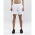 Craft Sports Shorts (Short) Squad Solid - without inner shorts, elastic material - white Kids