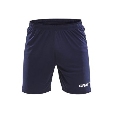 Craft Sports Shorts (Short) Squad Solid WB - with inner shorts, elastic material - navy blue Men